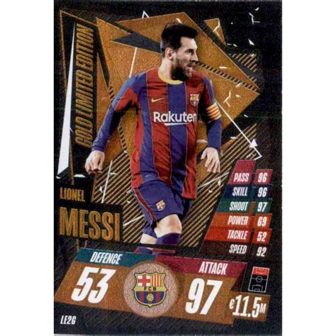 leo messi limited edition.